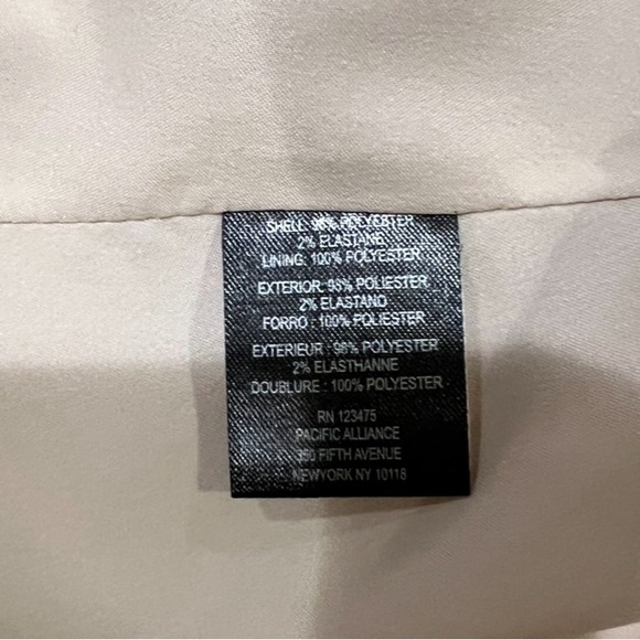 B15 TAHARI, ARTHUR S. LEVINE DRESS SIZE 14.  BUST:22”, Waist:17.5” Length:50”. - Picture 8 of 14